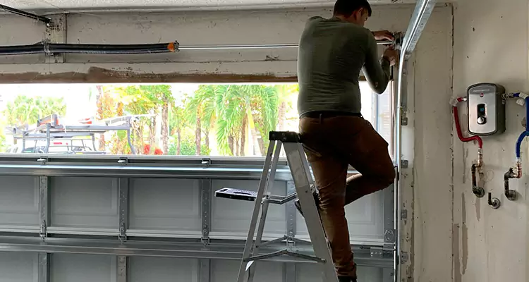 Garage Door Tension Spring Replacement in Jasmine Estates, FL